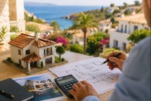 Berekening van herbouwwaarde van een woning in Spanje met plannen en calculator