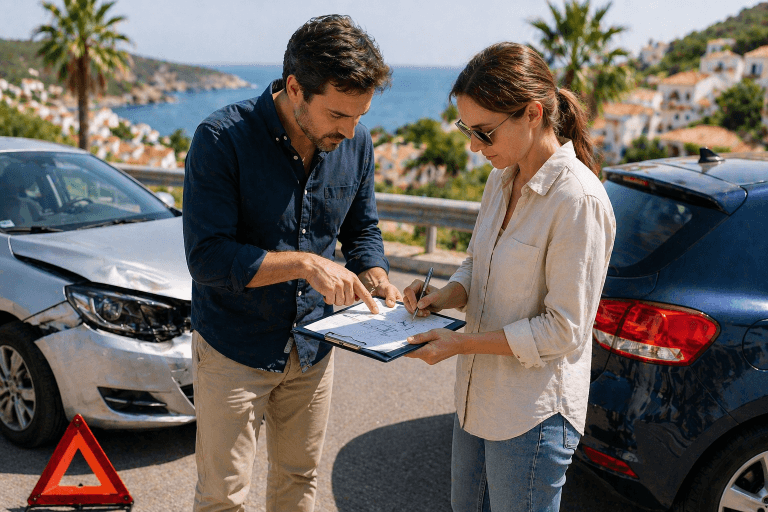 Autoverzekering in Spanje: aansprakelijkheid, schade en verschillen met België en Nederland