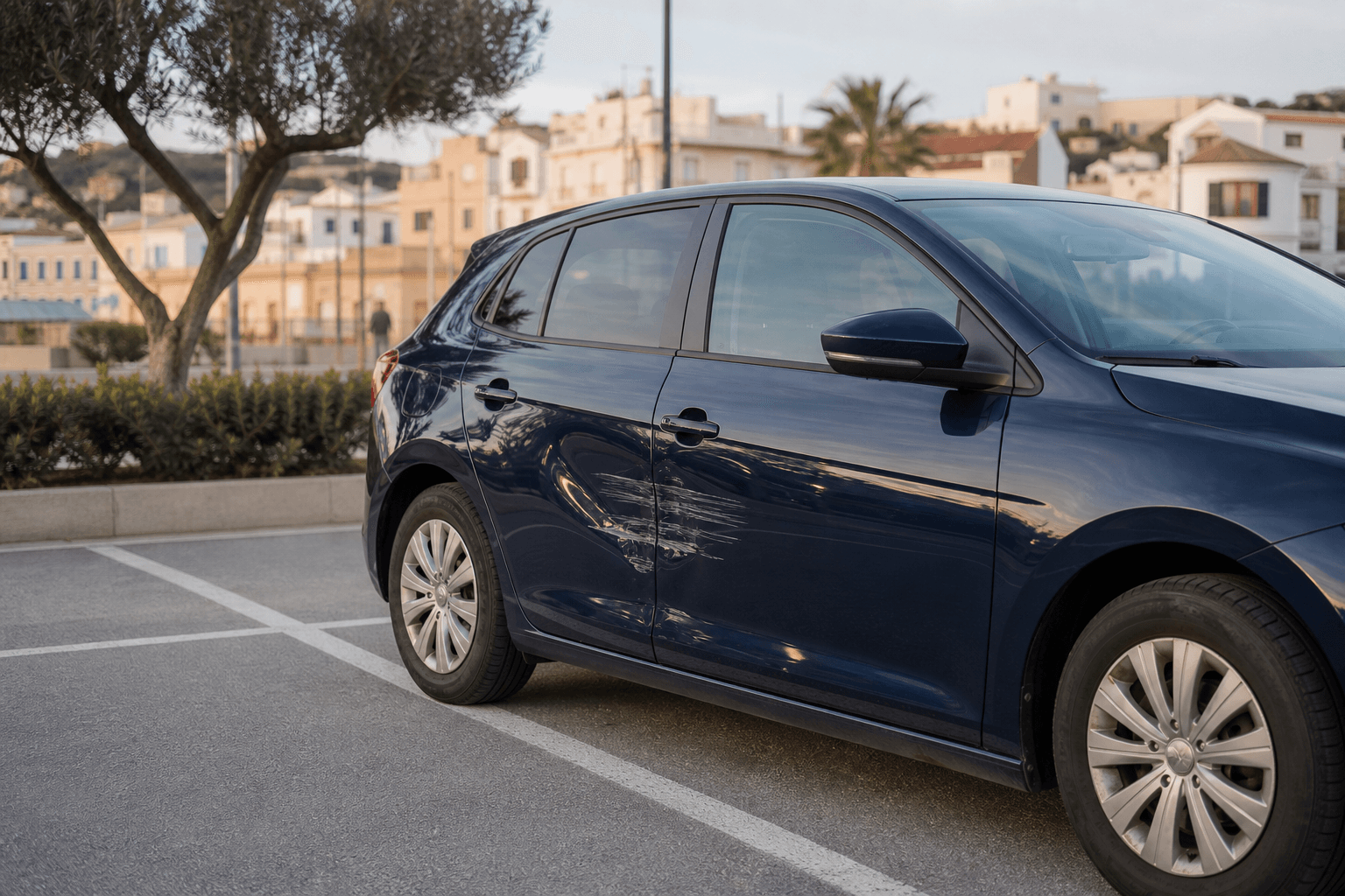 Schade zonder tegenpartij in Spanje: wie betaalt bij parking- of eenzijdige schade? — GrupoXandra